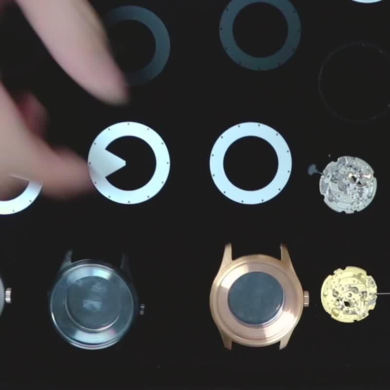 【情侣礼物－机械表DIY体验】与制表师创作日本制Seiko机械表 - 金工/饰品 - 不锈钢 