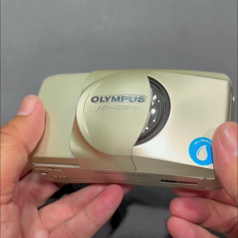 135底片 Olympus Mju Zoom 115 变焦镜头 底片相机 菲林 - 相机 - 塑料 金色