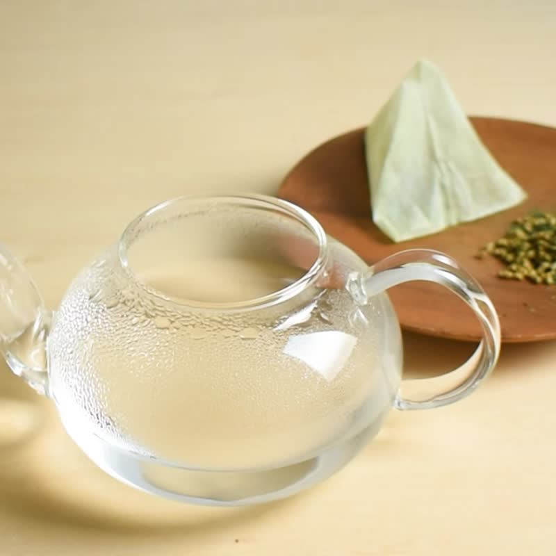 抹茶いり玄米茶 低カフェイン日本茶3 g×60ティーバッグ【ヤマサン】 - 茶 - 其他材质 卡其色