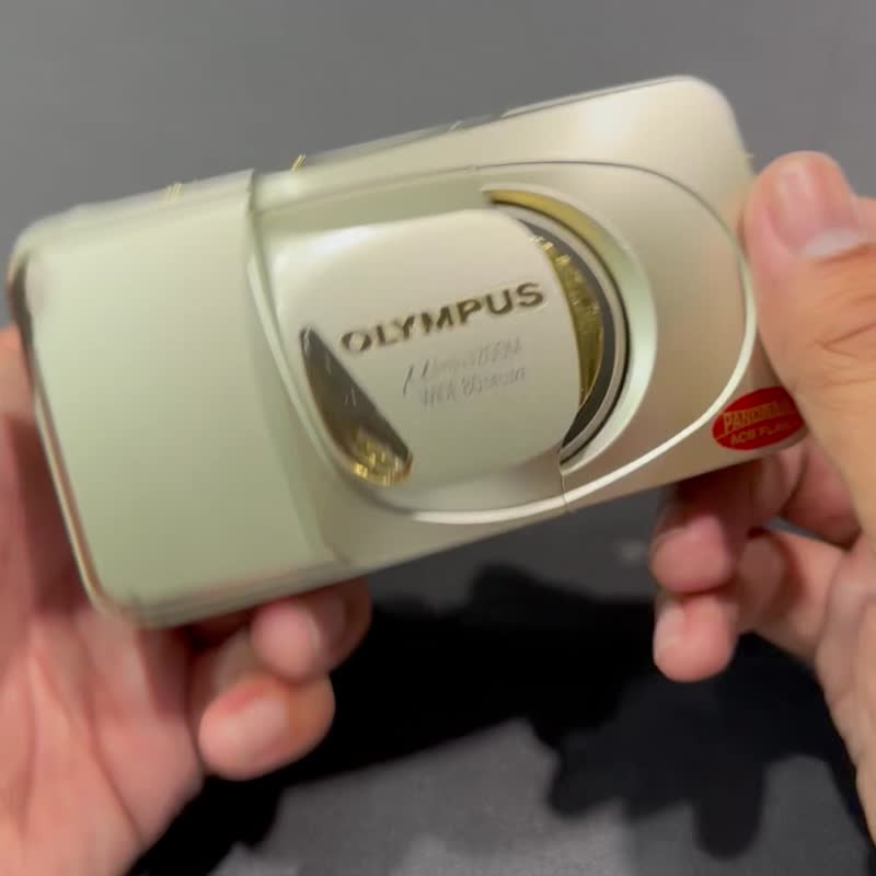 135底片 Olympus Mju Zoom Wide 80 Deluxe 随身机 底片相机 菲林 - 相机 - 塑料 金色