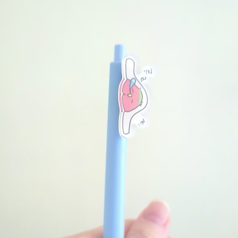 瞌睡鸟 中性笔 / 笔 / 单支 - 圆珠笔/中性笔 - 其他材质 蓝色